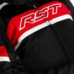 Cheapest 🤩 RST Pilot Textile Jacket CE Air - Black Red White ✨ -Deals getgeared Store rst pilot textile jacket ce air black red white md102408redd 3