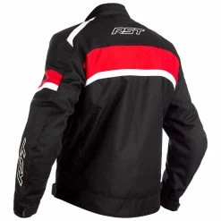 Hot Sale 🔔 RST Pilot Textile Jacket CE WP - Black Red White 😉 -Deals getgeared Store rst pilot textile jacket ce wp black red white md102368redd 2