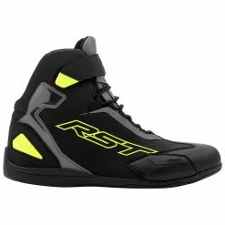 Hot Sale 🌟 RST Sabre Moto 👟 Shoes CE - Black Grey Yellow ✔️