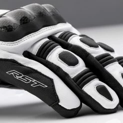Brand new ✔️ RST Sport Mid Gloves CE WP - White Black 🌟 -Deals getgeared Store rst sport mid gloves ce wp white black md103046whid 3