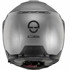 Promo 🔔 Schuberth C5 Flip Helmet Gloss - Silver 🧨 -Deals getgeared Store schuberth c5 flip helmet gloss silver ta910c5gsd 4