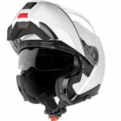 Wholesale 😍 Schuberth C5 Flip Helmet Gloss - White ✨ -Deals getgeared Store schuberth c5 flip helmet gloss white ta910c5gwd 3
