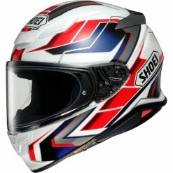 Budget 😍 Shoei NXR 2 Prologue TC10 Helmet - White Red 👍