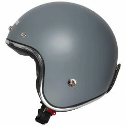 Best Sale ✔️ Spada Open Face Classic Helmet - Matt Grey 🧨 -Deals getgeared Store spada open face classic helmet matt grey fx0156203d 3