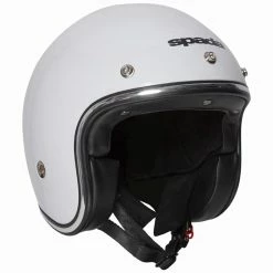 Budget 😉 Spada Open Face Classic Helmet - White ✨ -Deals getgeared Store spada open face classic helmet white fx0156388d 4