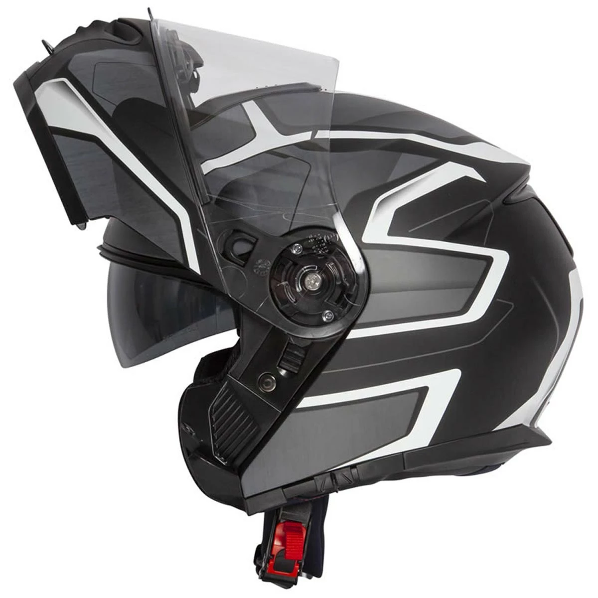 Brand new π Spada Orion Slate Flip Front Helmet - Matt Black White Silver π 4 Brand new π Spada Orion Slate Flip Front Helmet - Matt Black White Silver π - Image 2