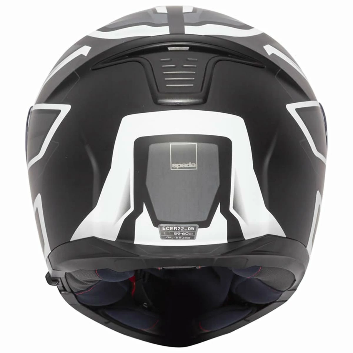 Brand new π Spada Orion Slate Flip Front Helmet - Matt Black White Silver π 5 Brand new π Spada Orion Slate Flip Front Helmet - Matt Black White Silver π - Image 3